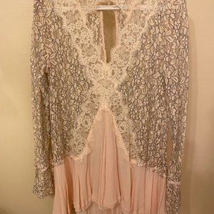 Free People Lace Tunic - Medium